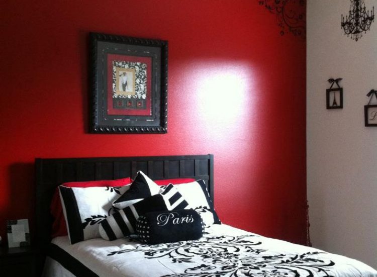 Paris Inspired Teen Bedroom (2)